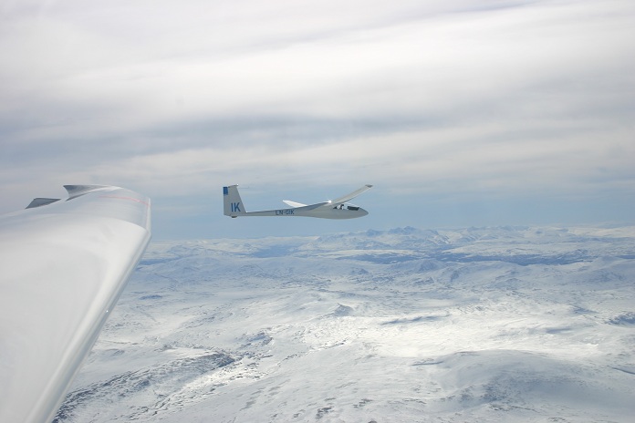 Gliding at Oppdal